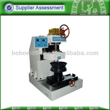 Wheel nut seat axial strength testing machine